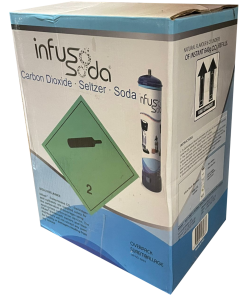 Alternative view of Infuso® CO₂ 6 x 640g  cylinders box refill