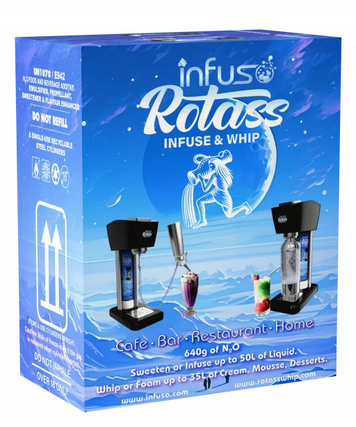 InfusoRotass® 6 x 640g N2O cylinders refill
