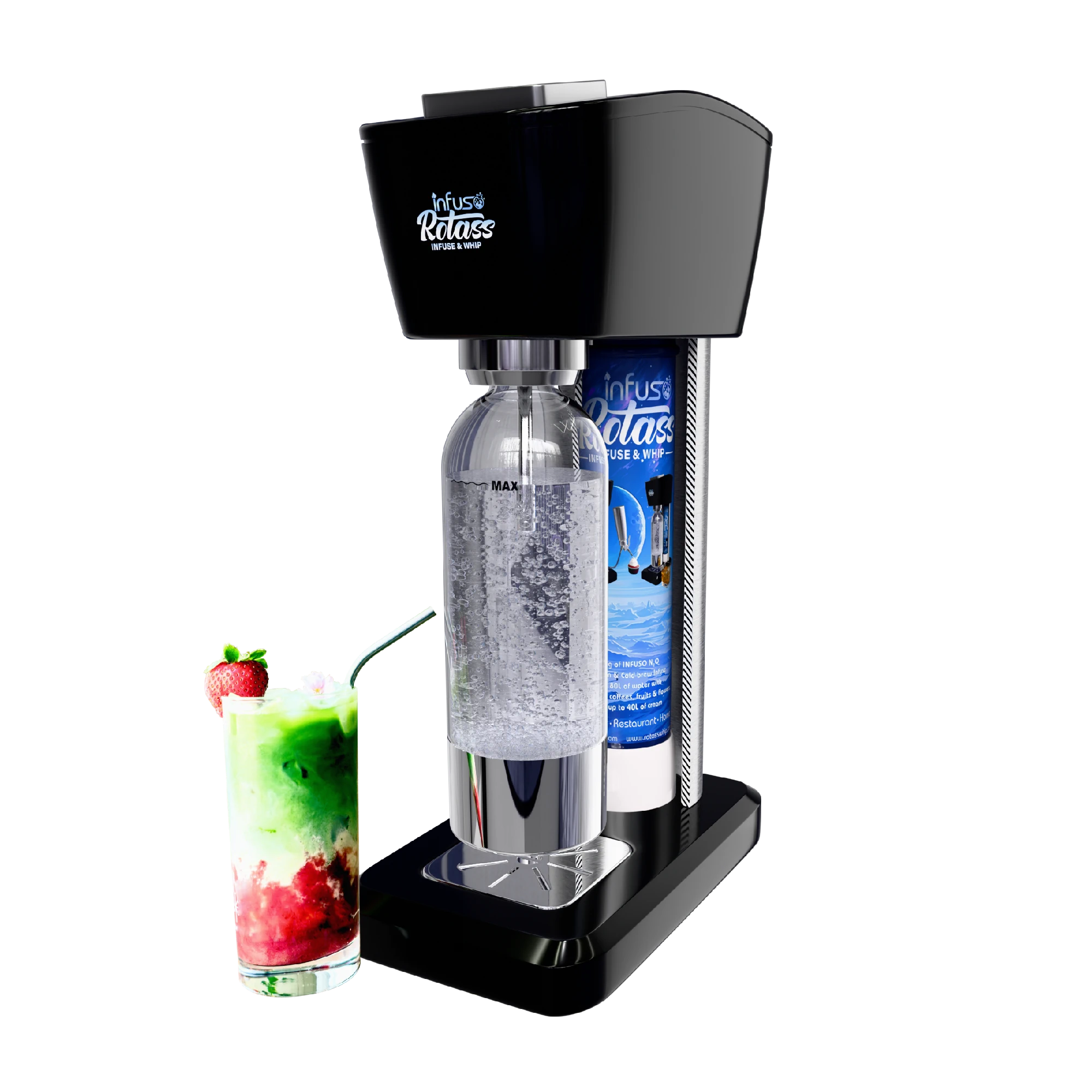 InfusoRotass® 6 x 640g N2O cylinders refill - Image 4