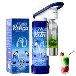 Infuso® Cold Infuse Tea Appliance for 2Kg N₂O cylinder included.