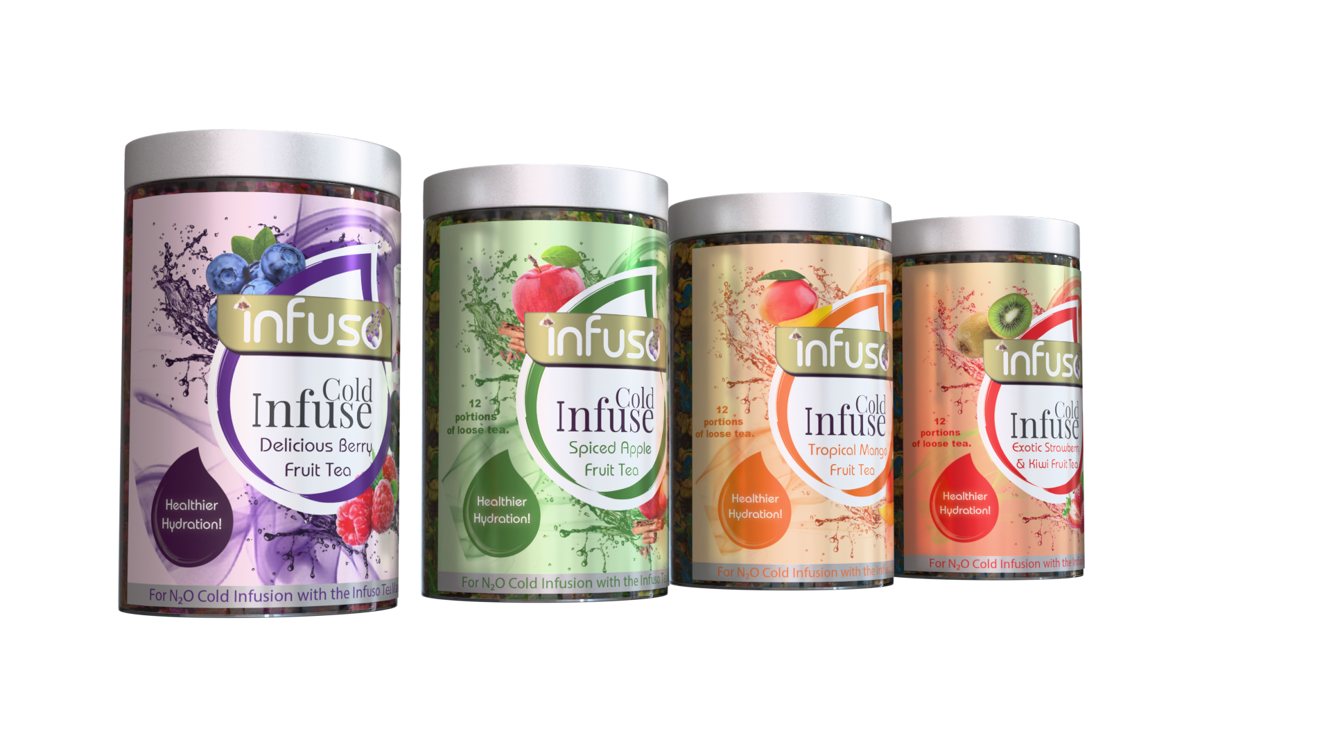 Infuso Cold Infusion Fruit Teas