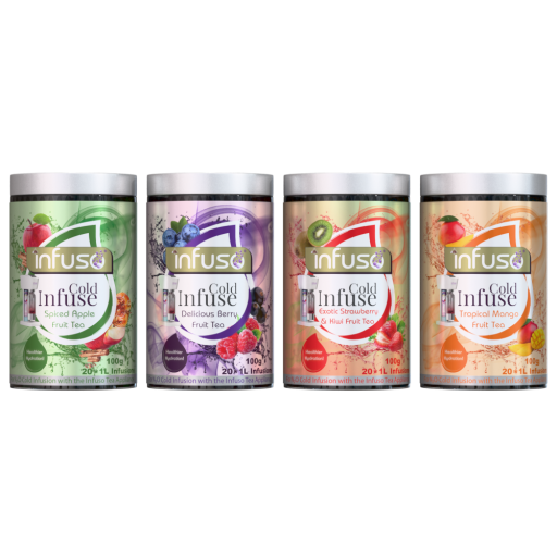 Infuso® Cold Infusion Fruit Teas