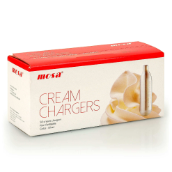 50 x 8g Mosa cream chargers