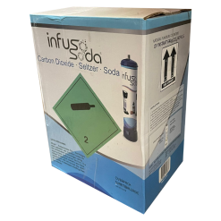 6 x Infuso CO2 640g cylinder box - Image 2