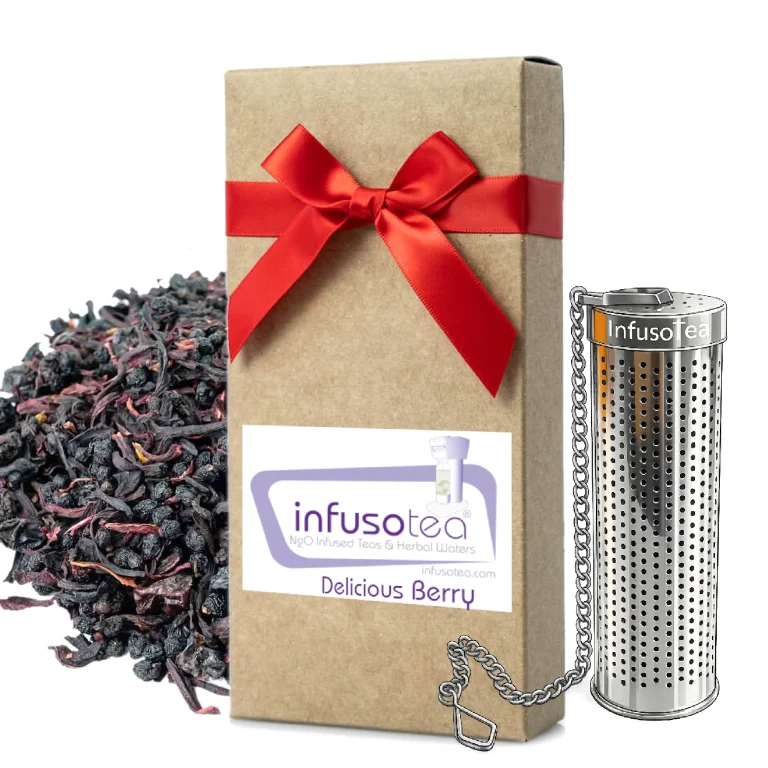 Cold Infuse Fruit Tea with Tea Infuser